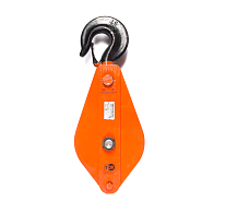 Блок монтажный двухрольный с крюком TOR 10 т