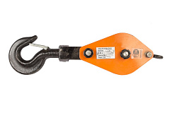 Блок монтажный двухрольный с крюком TOR 2 т Блок монтажный двухрольный с крюком TOR 2 т