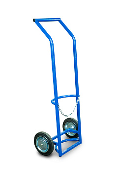 Грузовая тележка для пропановых баллонов TOR ПР-1, 1 баллон (литые колеса 250 мм)