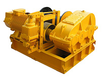 Лебедка электрическая 5000кг 250м с канатом 380В TOR ЛМ