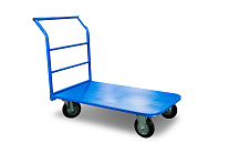 Тележка складская платформенная TOR ТП-3 (700x1200) г/п 555 кг (200 мм)