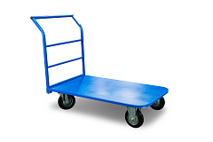 Тележка складская платформенная TOR ТП-3 (700x1200) г/п 555 кг (200 мм)