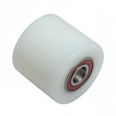 Колесо нейлоновое 80х70 мм с подшипником для тележек гидравлических BF/DF-III/RHP/AC/DF/CW2/PWH