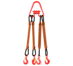 Строп текстильный TOR 4СТ 12,6 т 4,5 м 180 мм