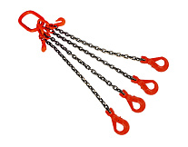 Строп цепной TOR 4СЦ г/п 31,5 т 4,0 м с укорачивающими и самозакрывающимися крюками Строп цепной TOR 4СЦ г/п 31,5 т 4,0 м с укорачивающими и самозакрывающимися крюками