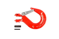 Крюк с вилочным креплением и защелкой TOR г/п 1,12 тн (L) Крюк с вилочным креплением и защелкой TOR г/п 1,12 тн (L)