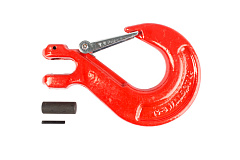 Крюк с вилочным креплением и защелкой TOR г/п 5,3 тн (W) Крюк с вилочным креплением и защелкой TOR г/п 5,3 тн (W)