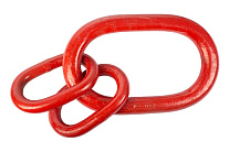 Звено овальное с дополнительными звеньями и плоским профилем TOR 11,2 t (г/п 11,2 т) Звено овальное с дополнительными звеньями и плоским профилем TOR 11,2 t (г/п 11,2 т)