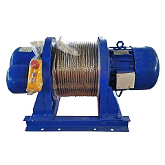 Лебедка электрическая  500кг 100м с канатом 380В TOR KDJ PRO