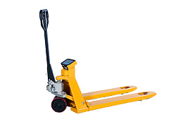 Тележка гидравлическая с весами и принтером 2500 кг 1150 мм полиуретановые колеса TOR WH-25ES