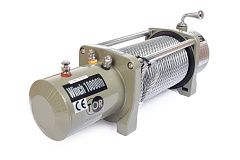 Лебедка автомобильная TOR ЛА S10000 г/п 4536 кг 28 м 12V