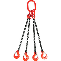 Строп цепной TOR 4СЦ г/п 2,36 т 7,0 м с самозакрывающимися крюками