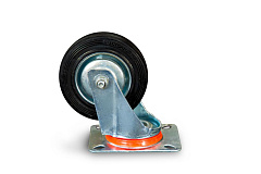 Колесо поворотное резина SC 42 100 мм (Y)
