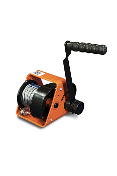 Барабанная лебедка ручная TOR GR-300 г/п 300 кг длина троса 20 м