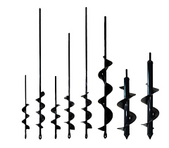 Шнек 100*800 мм для мотобуров JH Шнек 100*800 мм для мотобуров JH